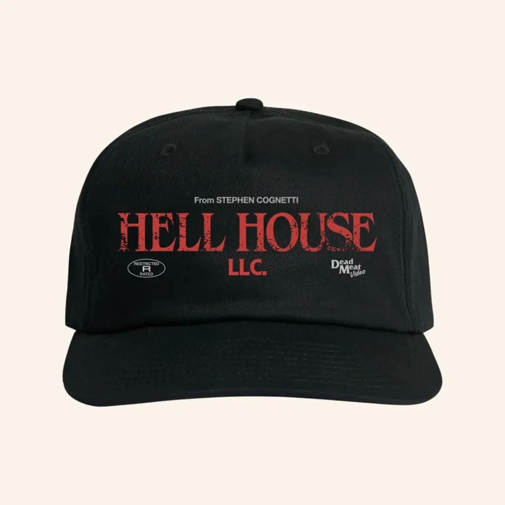 Dead Meat Merch Hell House LLC Snapback Hat Christmas Ideas For Brother -WearandDecor