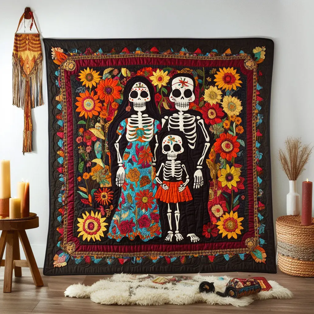 Dead Of The Day Quilt Thoughtful Quilt Blanket Gift for Loved Ones Dead Of The Day Quilt Thoughtful Quilt Blanket Gift for Loved Ones - Image 1
