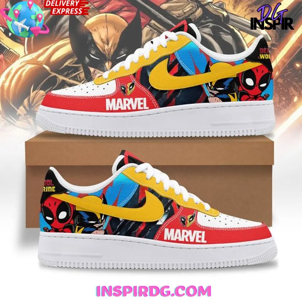 Deadpool & Wolverine Marvel 2024 Air Force 1