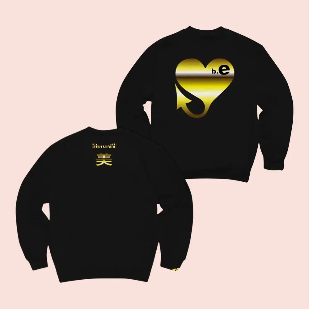 Deadstock Merch B.Eautiful X Sara Yukiko B.E Bad Sweatshirt Fan Apparel