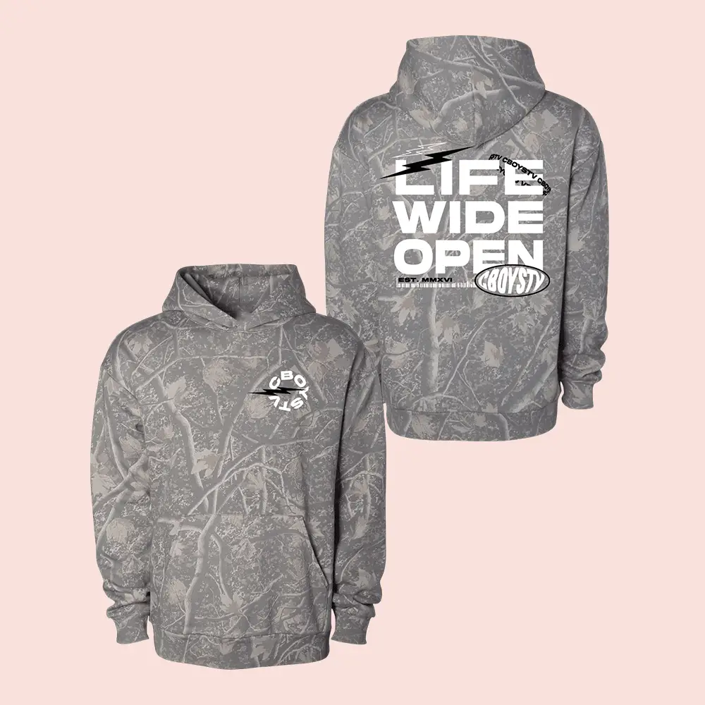 Deadwood Steeze Camo Hoodie CboysTV Hooded Sweatshirt Unique Gift For Fans