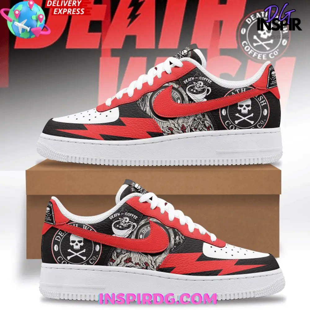 Death Wish Coffee Limited Edition Air Force 1