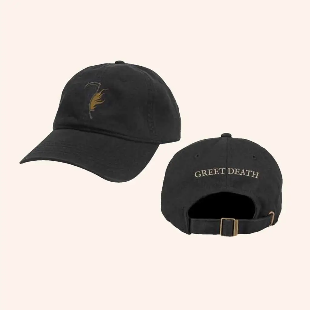 Deathwish Inc Merch Greet Death Burning Scythe Hat Unique Gift For Fans -WearandDecor