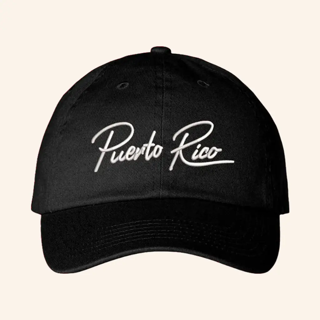 Debi Tirar Mas Fotos Merch DTMF Black Embroidered Hat Gifts For Dudes -WearandDecor