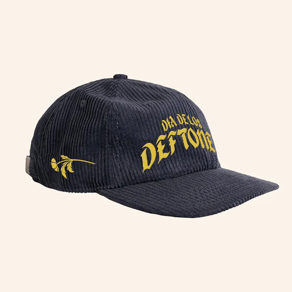 Deftones Merch Dia De Los Deftones Corduroy Hat Christmas Presents For Him - Wear&Decor