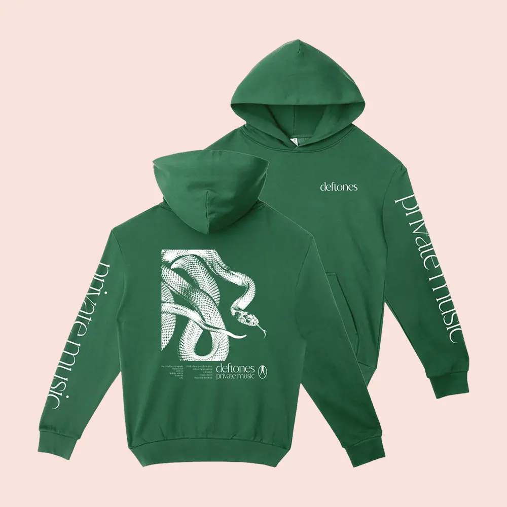 Deftones Merch Private Music Tracklist Hoodie Deftones Tour Merch Metal Band Lovers Gifts