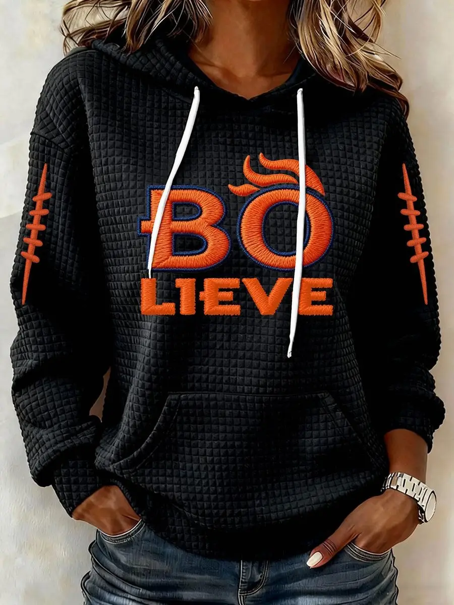 Denver Broncos Hoodie Broncos Bo Lieve Clothing Gift For Football Game Day Enthusiasts