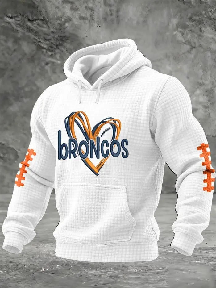 Denver Broncos Hoodie Men's Game Day Clothing Merch Best Gifts For Broncos Fans Denver Broncos Hoodie Men's Game Day Clothing Merch Best Gifts For Broncos Fans - Image 1