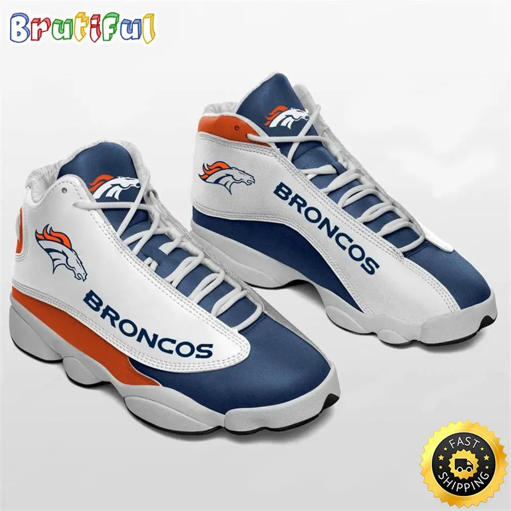 Denver Broncos Nfl Ver 3 Air Jordan 13 Sneaker
