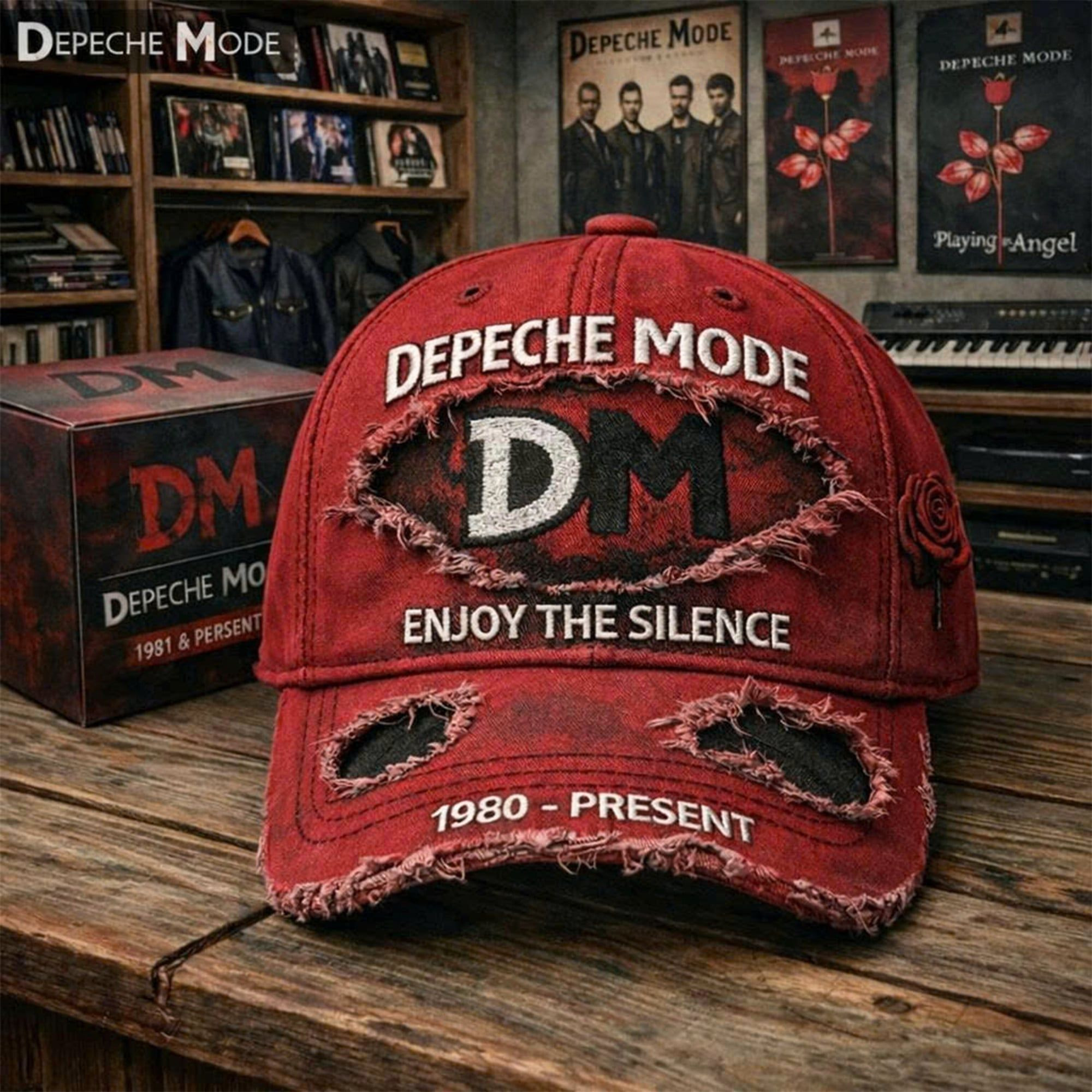 Depeche Mode Merch Dad Hat Enjoy The Silence Baseball Cap K-Pop Fan Gift