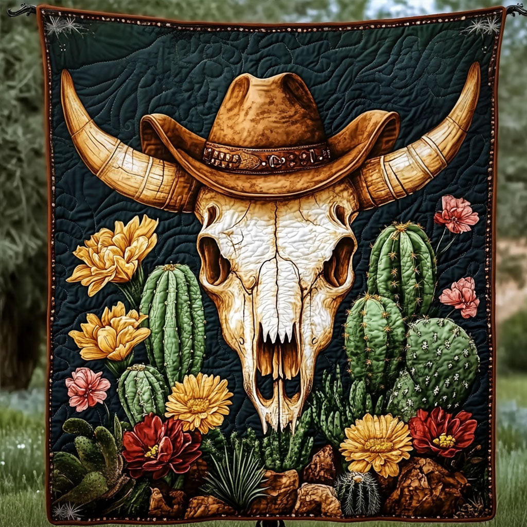 Desert Bloom Quilted Blanket Christmas Room Decor Good Native American Themed Gifts