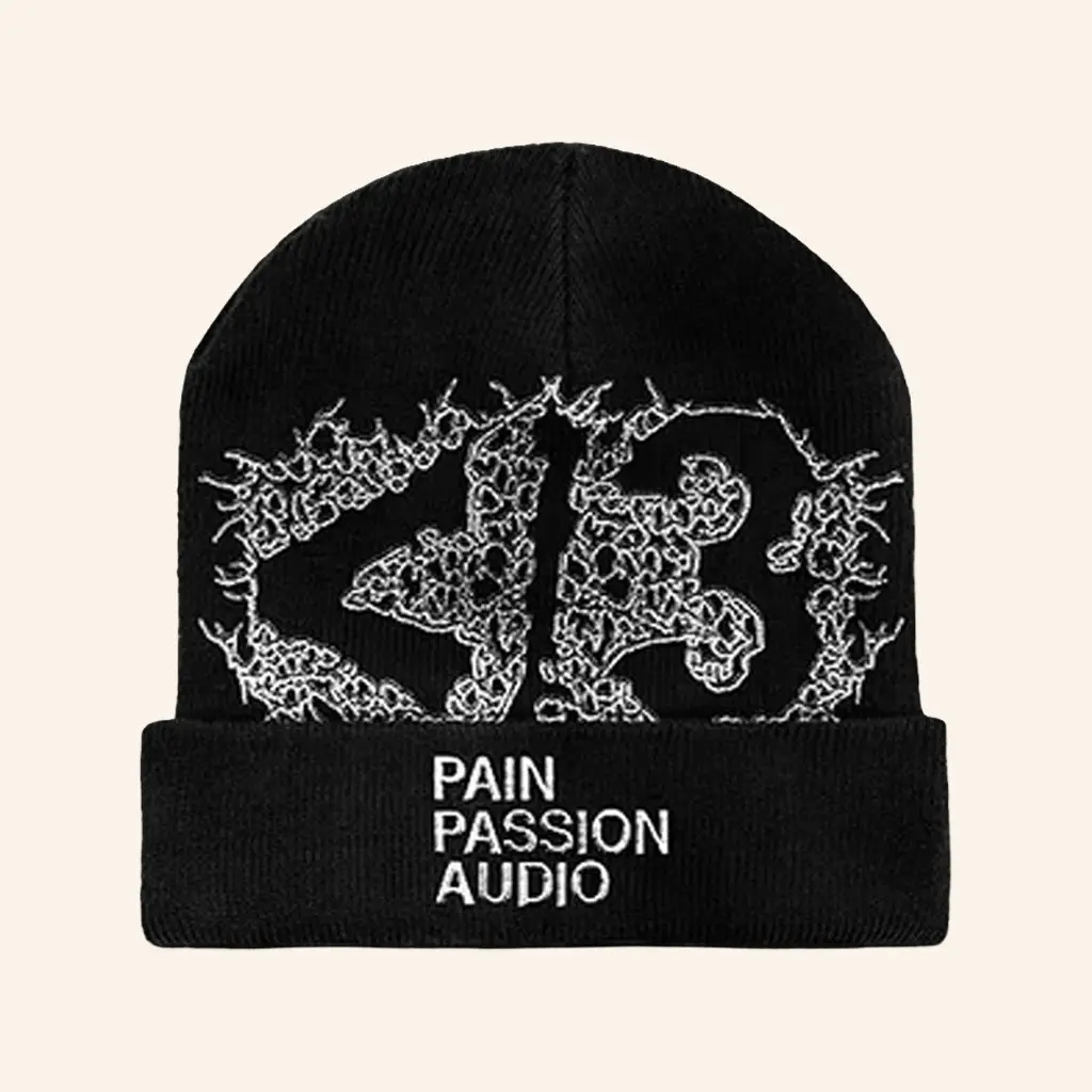 Destroy Lonely Merch Pain Passion Audio Beanie Gifts For Rap Lovers -WearandDecor Destroy Lonely Merch Pain Passion Audio Beanie Gifts For Rap Lovers -WearandDecor - Image 1