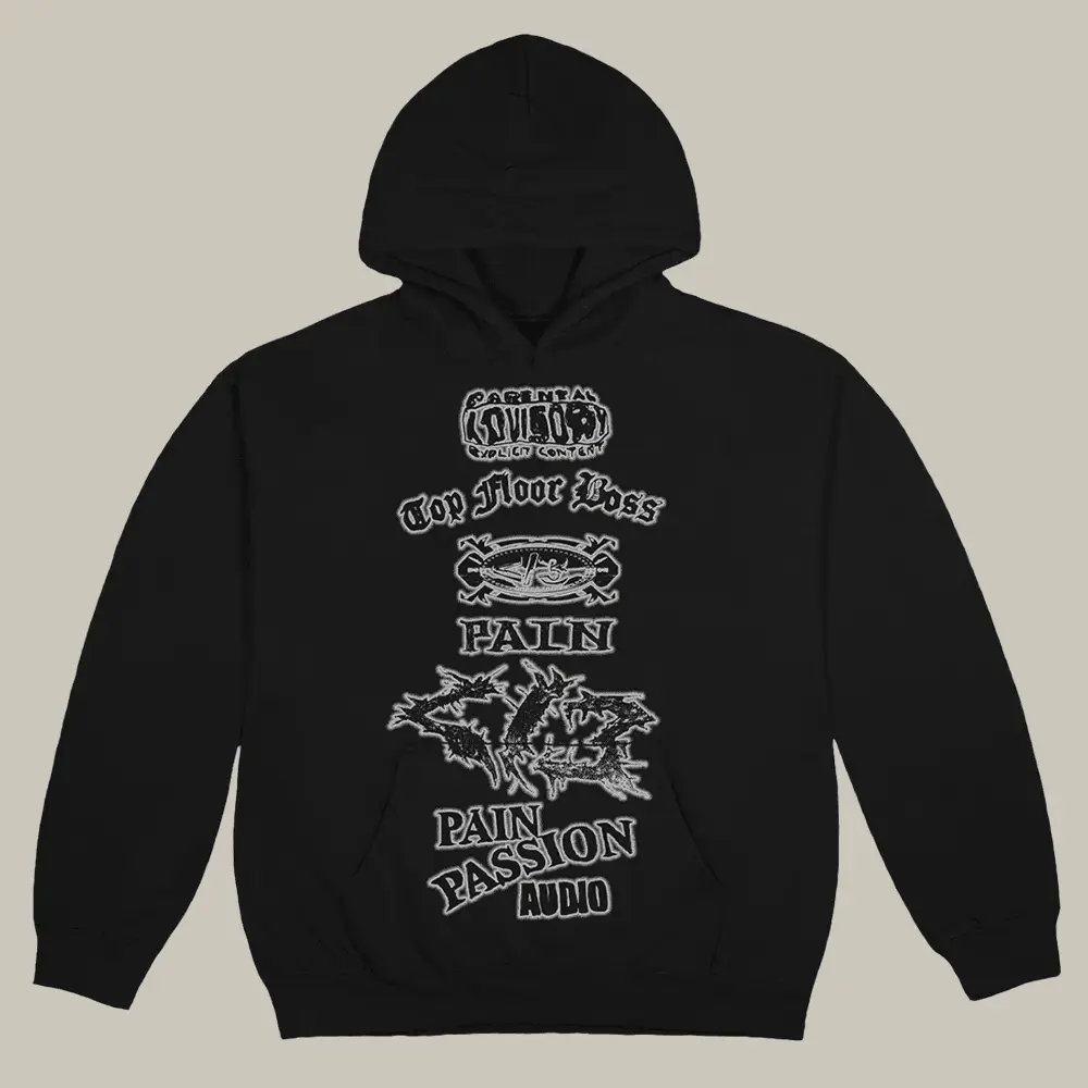 Destroy Lonely Merch Pain Passion Audio Hoodie Top Floor Boss Hoodie Music Gift Ideas