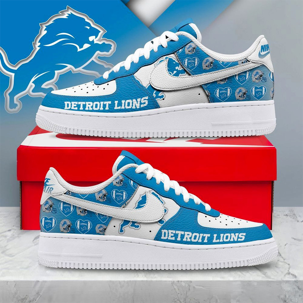 Detroit Lions Gridiron Classic 2026 AF1 Shoes Detroit Lions Merch Best Football Gifts Detroit Lions Gridiron Classic 2026 AF1 Shoes Detroit Lions Merch Best Football Gifts - Image 1