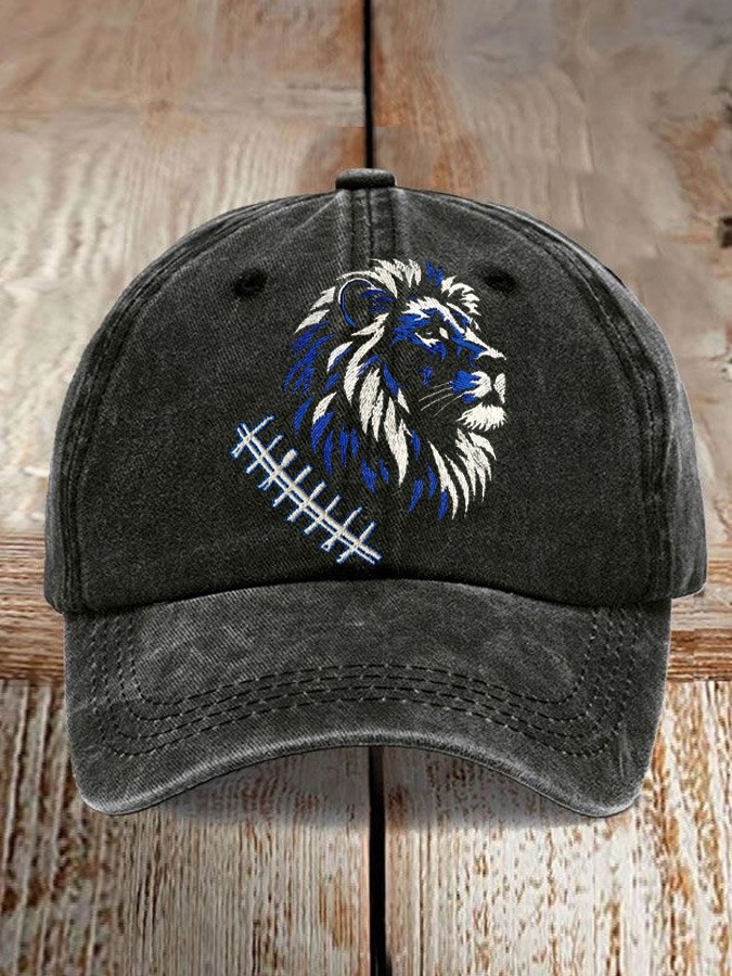 Detroit Lions Hat Football Detroit Lions Merch Baseball Cap Christmas Gifts For Fans