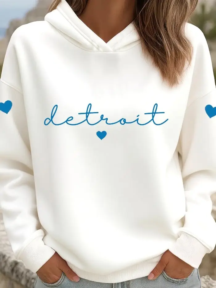 Detroit Lions Hoodie Football Team Gameday Sportswear Detroit Lions Xmas Gift