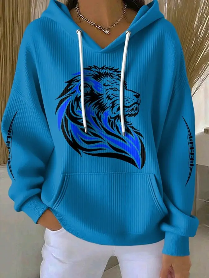 Detroit Lions Hoodie Women's Game Day Merch Apparel Christmas Gifts For Lions Fans