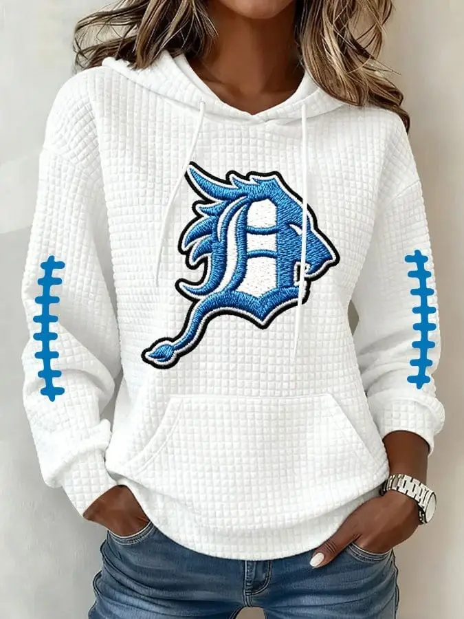 Detroit Lions Hoodie Women's Game Day Merch Clothing Best Gifts For Detroit Lions Fans
