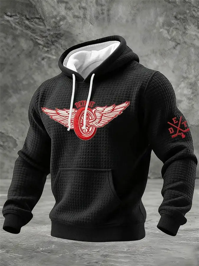 Detroit Red Wings Hoodie Game Day Apparel Best Ice Hockey Gifts For Red Wings Fans