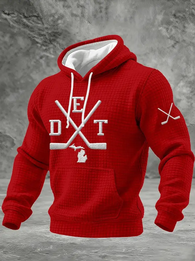 Detroit Red Wings Hoodie Game Day Apparel Red Wings Merch Gift Ideas For Hockey Fans