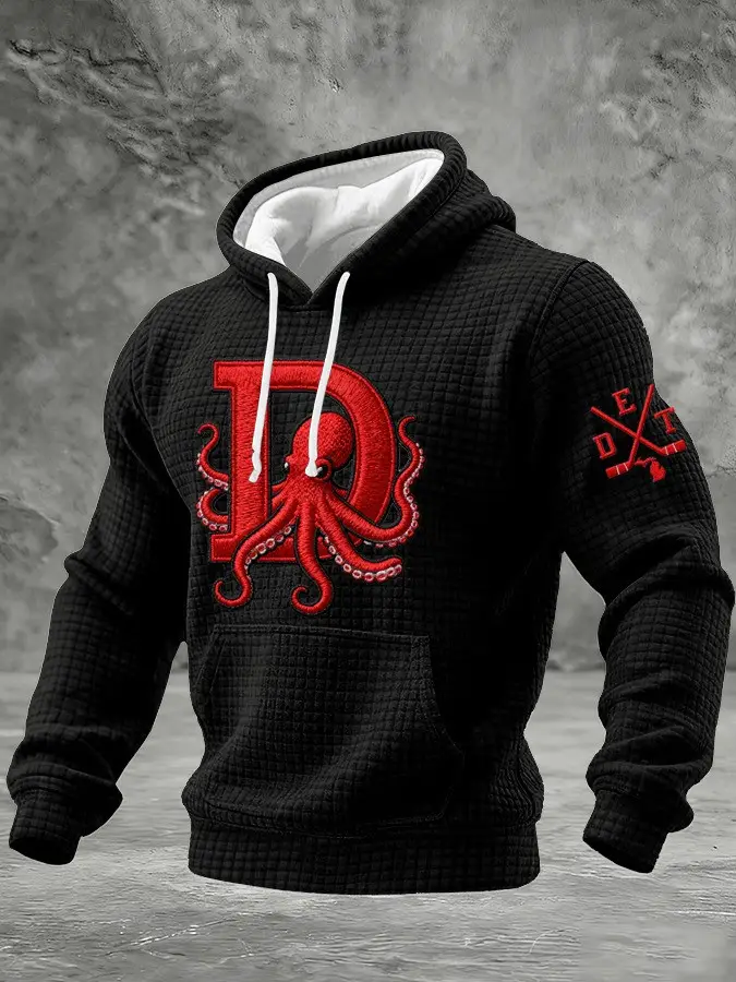 Detroit Red Wings Hoodie Game Day Clothes Red Wings Merch Best Gifts For Hockey Fans