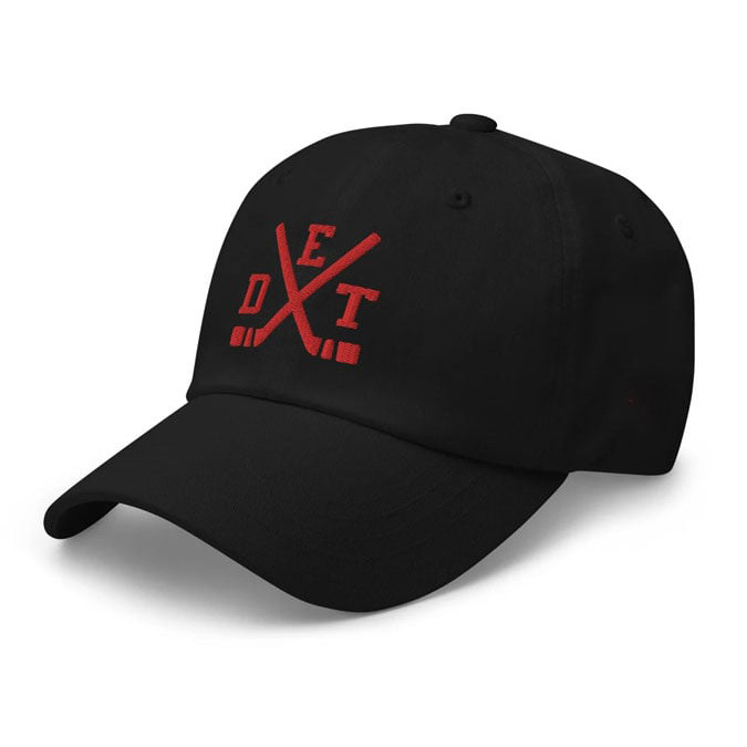 Detroit Red Wings Ice Hockey Hat Hockey Merch Unique Gift For Detroit Fans