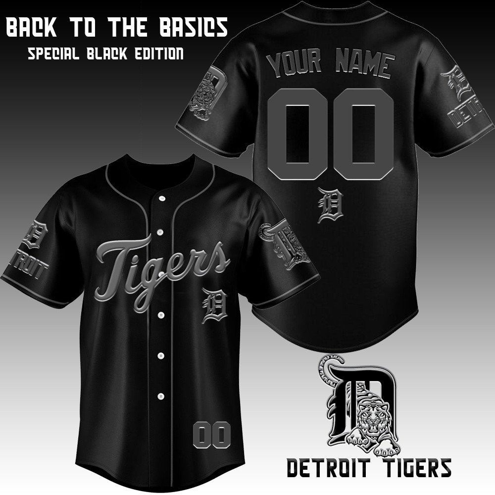 Detroit Tigers Jersey Detroit Tigers Baseball Merch Gift For Coach Life