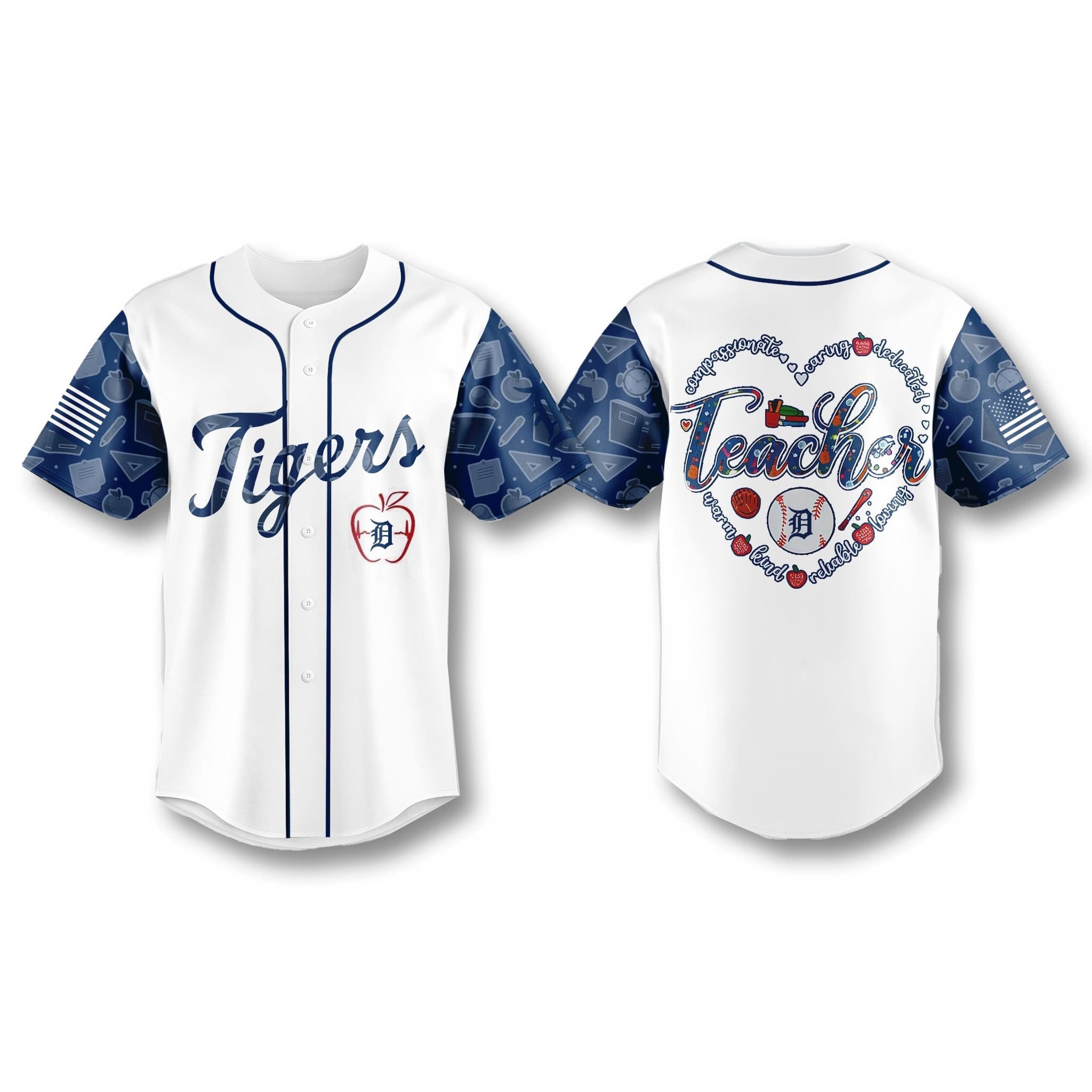Detroit Tigers Teacher Appreciation 2026 Jersey Tigers Merch Best Gifts For Baseball Fans