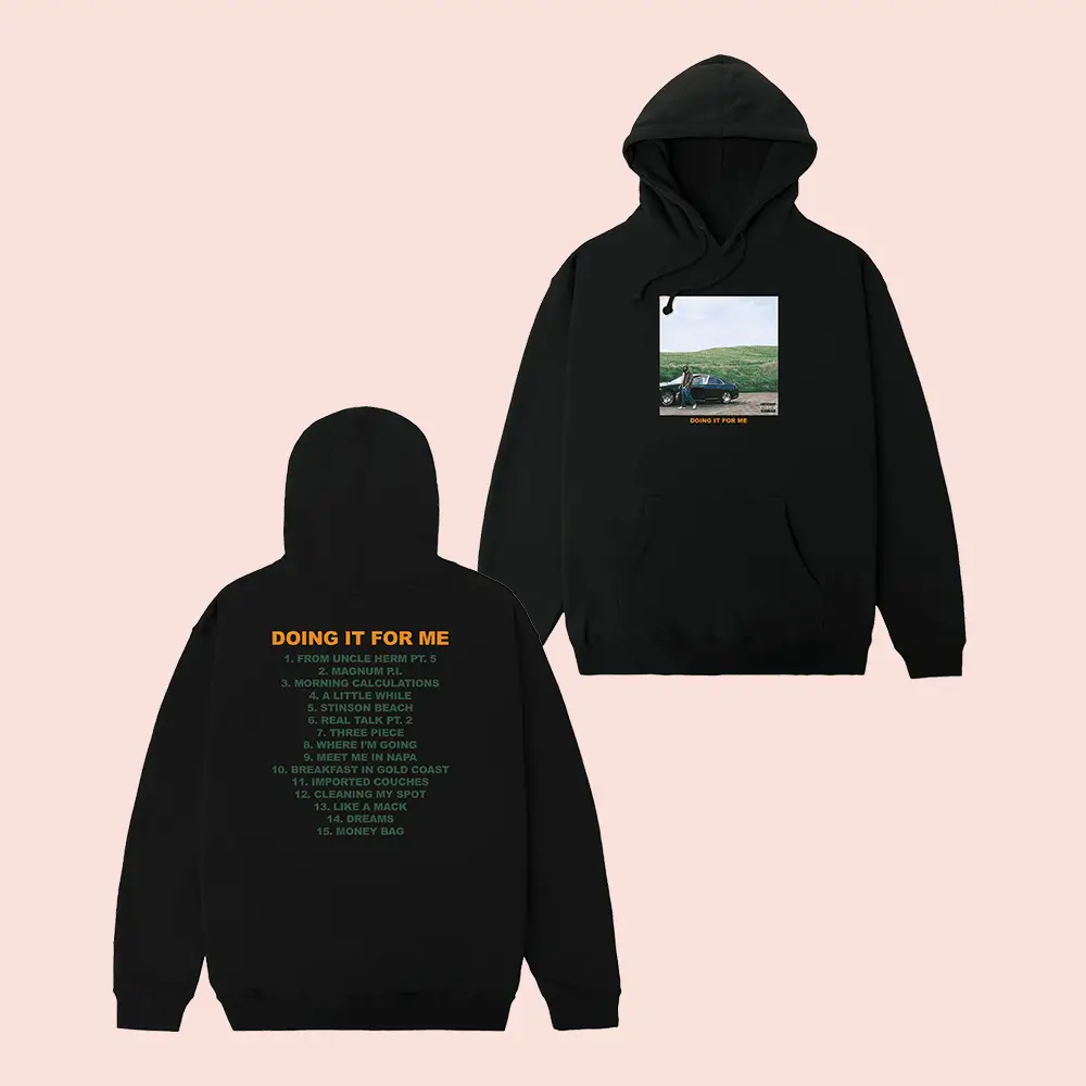 DIFM Album Hoodie Larry June Album Art Hoodie Larry June Concert Merch Larry June Fans Gift
