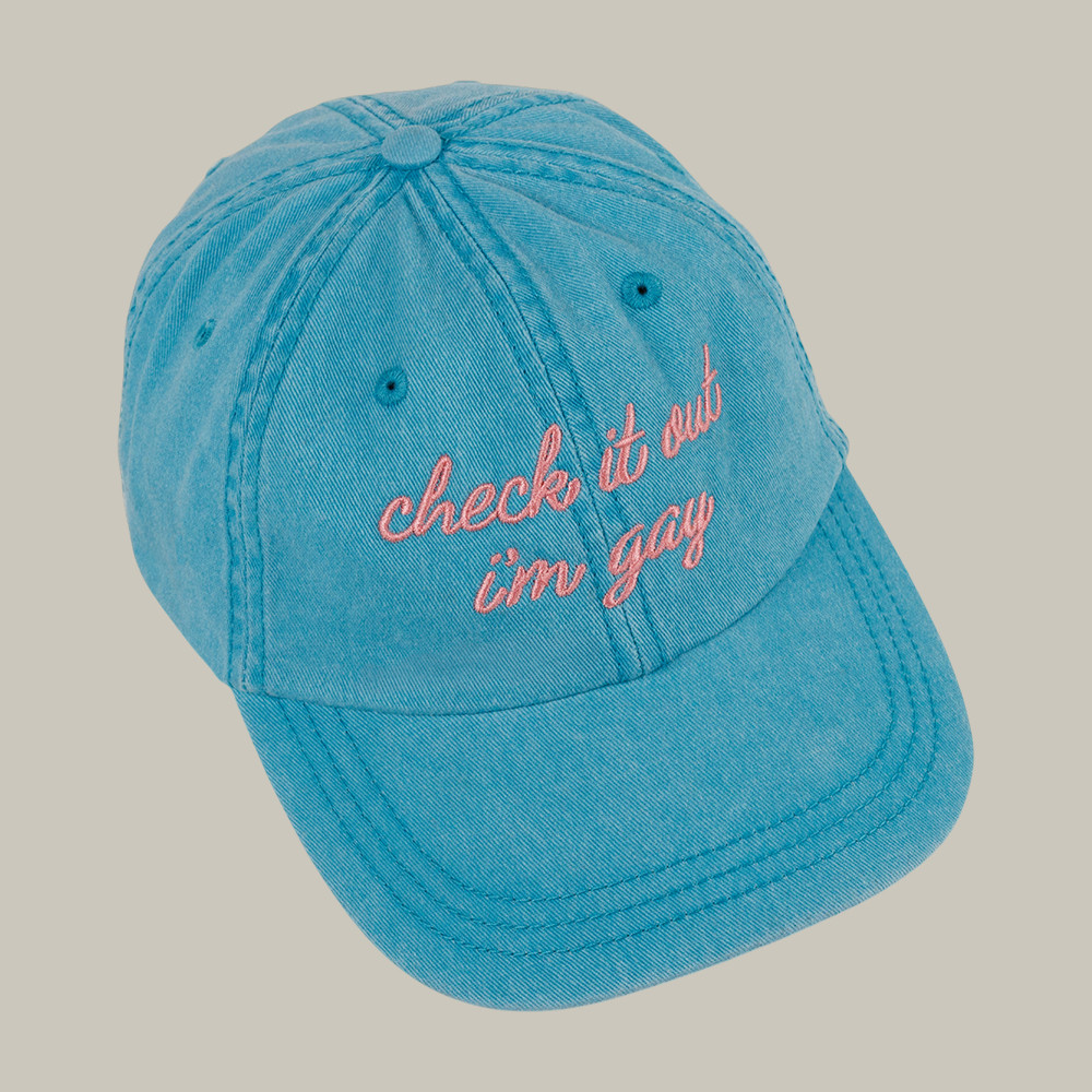 Dimension 20 Series Check It Out I'm Gay Hat Ragh Barkrock Baseball Cap Gift For Rpg Fans Dimension 20 Series Check It Out I'm Gay Hat Ragh Barkrock Baseball Cap Gift For Rpg Fans - Image 1