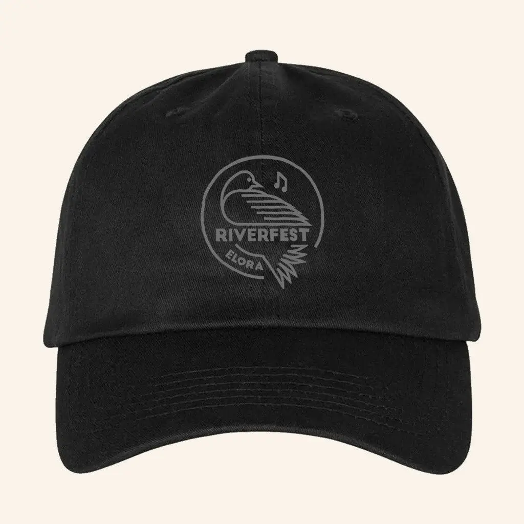 Dine Alone Merch Riverfest Elora Bird Logo Hat Present For Dad -WearandDecor
