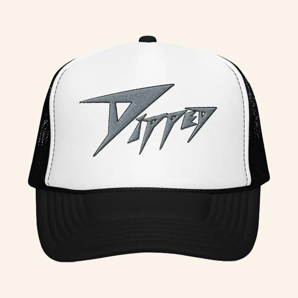Dipped In Tone Merch Deavey Embroidered Trucker Hat Birthday Ideas For Husband -WearandDecor