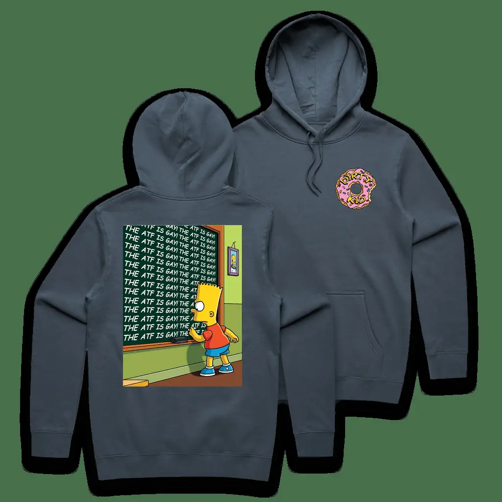 Dirty Kid Merch Atf Is Gay The Simpsons Hoodie Dirty Kid Apparel Fan Gifts Dirty Kid Merch Atf Is Gay The Simpsons Hoodie Dirty Kid Apparel Fan Gifts - Image 1