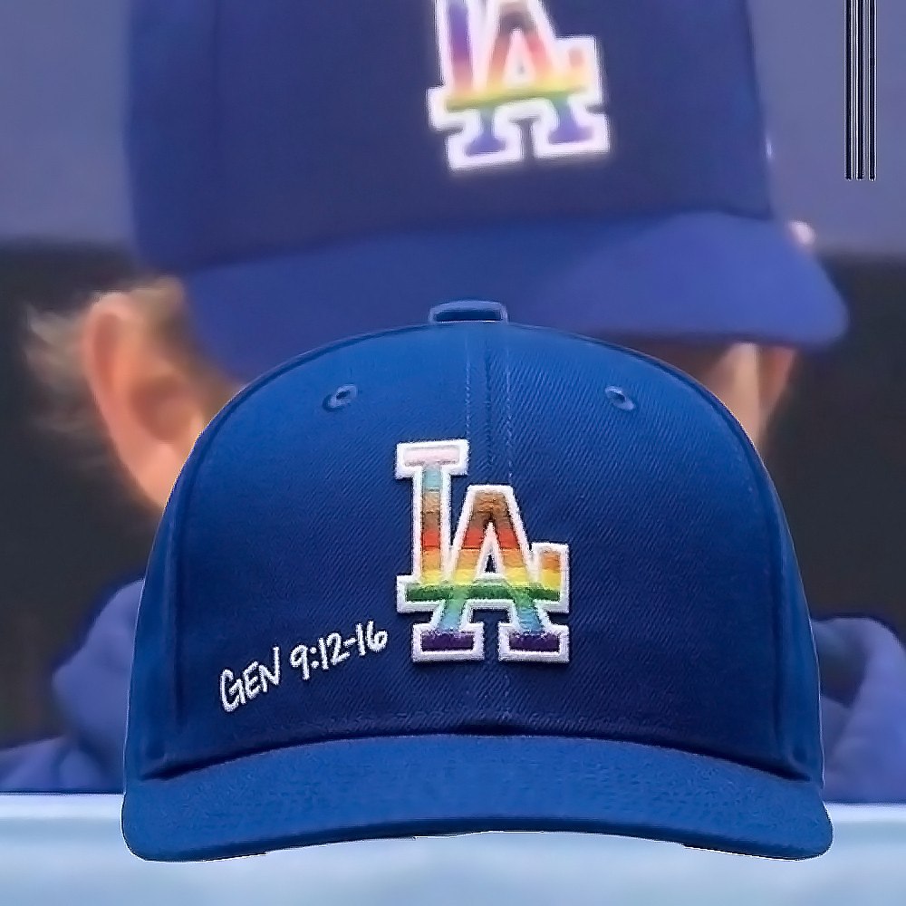 Dodgers Clayton Kershaw Genesis 9 12 16 La Pride Hat Los Angeles Dodgers Baseball Merch Fan Gift
