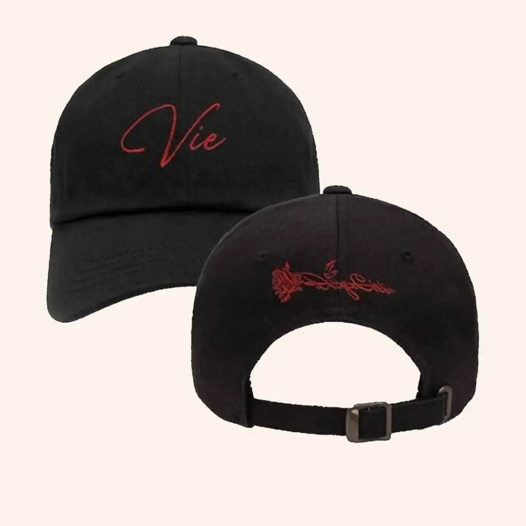 Doja Cat Merch Vie Embroidered Hat Christmas Present Ideas For Sister -WearandDecor