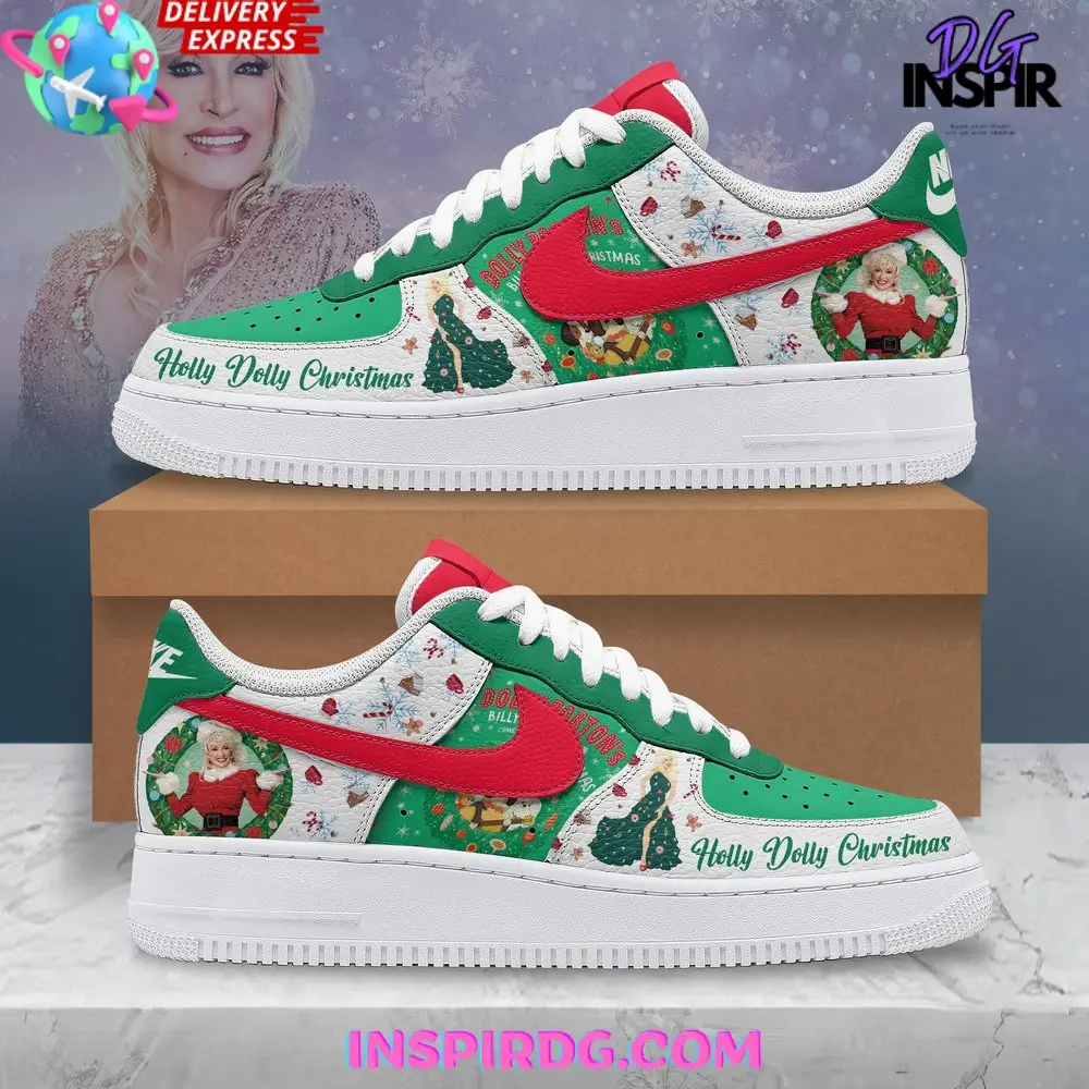 Dolly Parton Holly Dolly Christmas Limited Edition Air Force 1