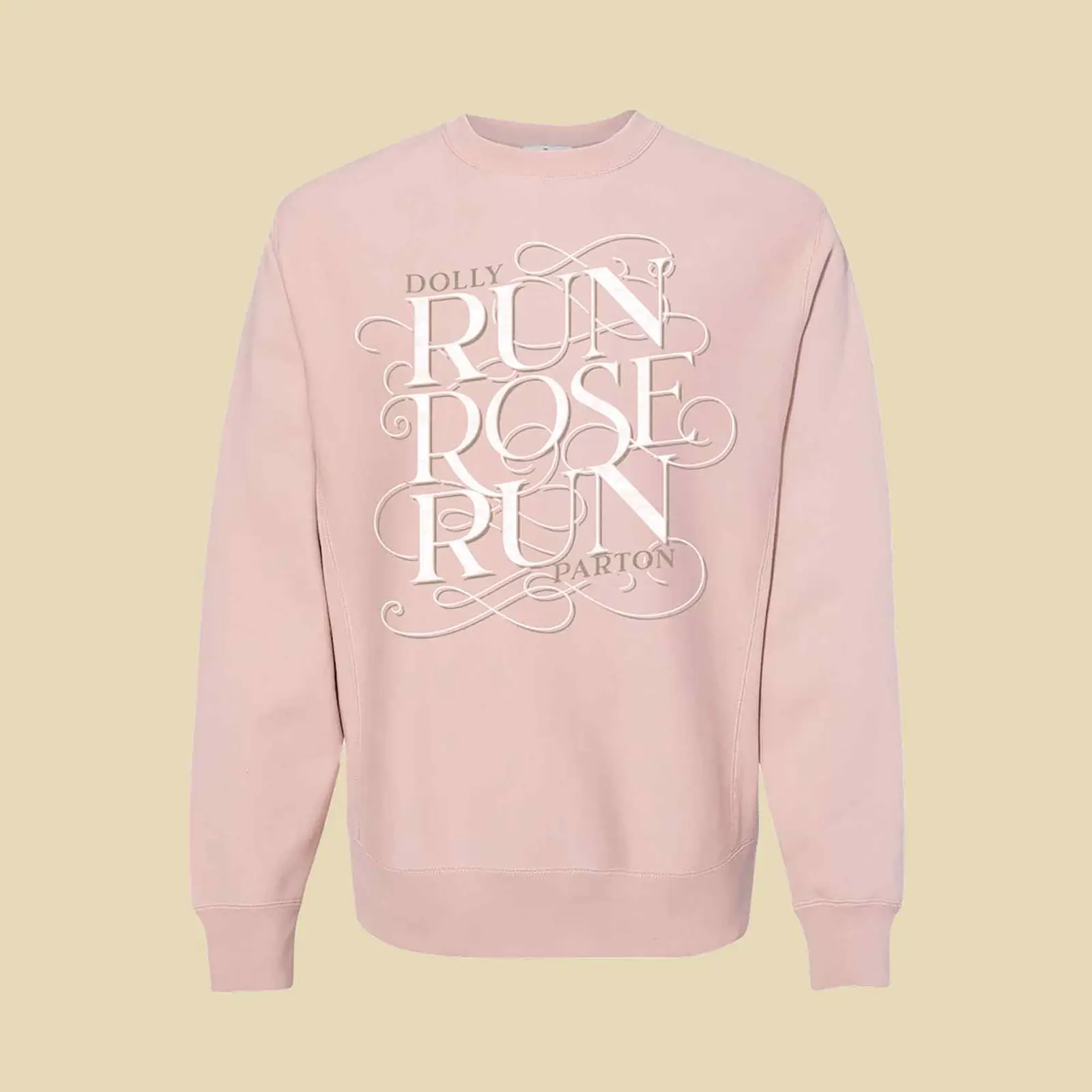 Dolly Parton Merch Run Rose Run Sweatshirt Dollywood Retro Apparel Concert Gifts
