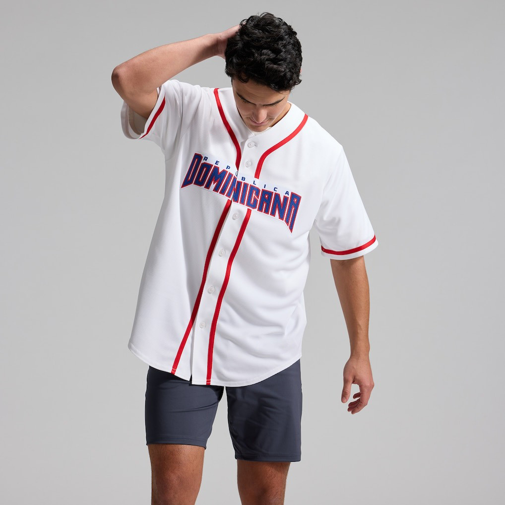 Dominican Republic Baseball 2026 World Baseball Classic Home Stadium Jersey Dominican Republic Baseball 2026 World Baseball Classic Home Stadium Jersey - Image 1