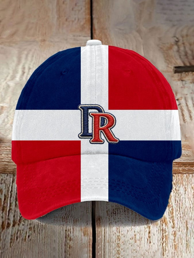 Dominican Republic Baseball Hat Embroidered WBC 2026 Merch Dominicana Pride Gift