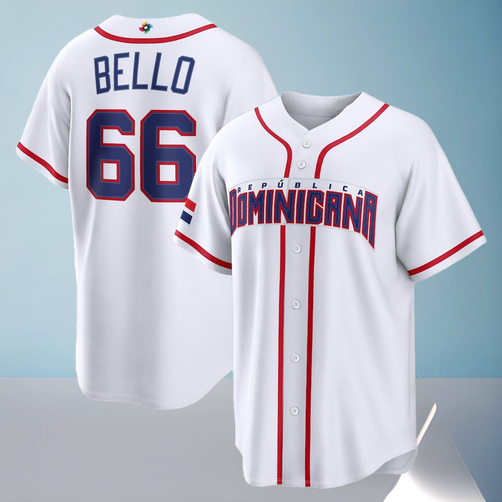 Dominican Republic Baseball Jersey 2026 World Baseball Classic Home Stadium Clothing Gift
