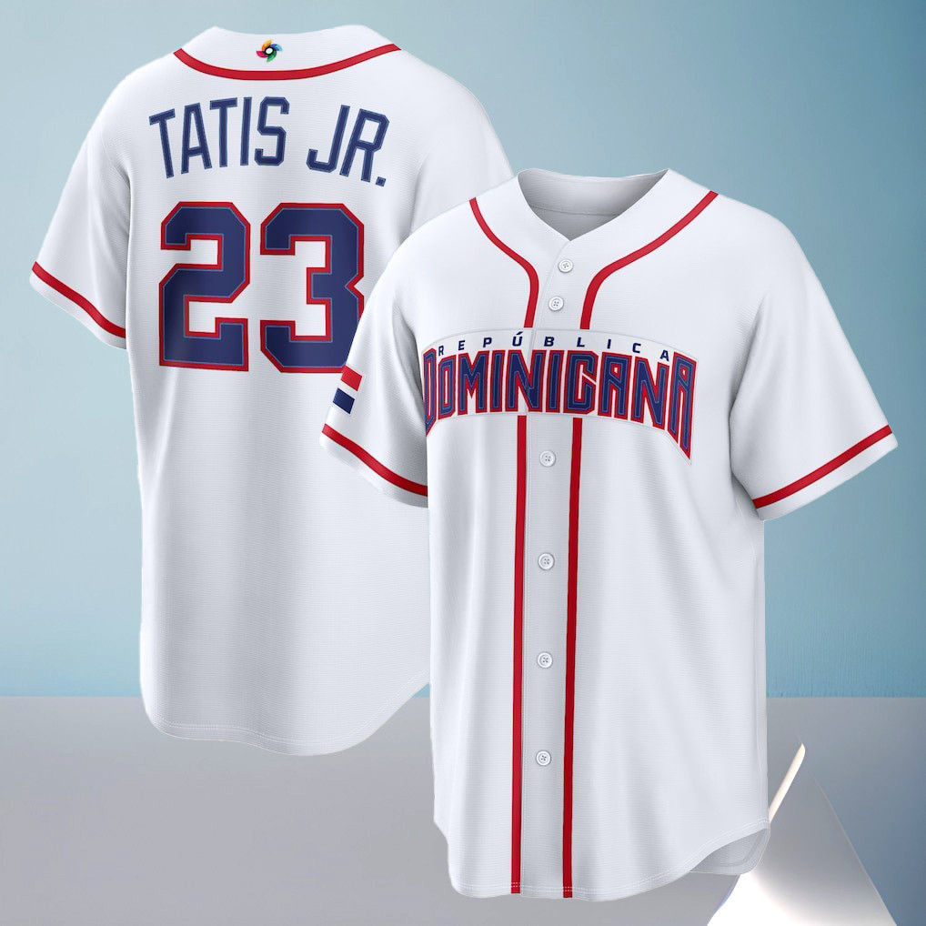 Dominican Republic Baseball Jersey Shirt 2026 World Baseball Classic Home Stadium Clothes