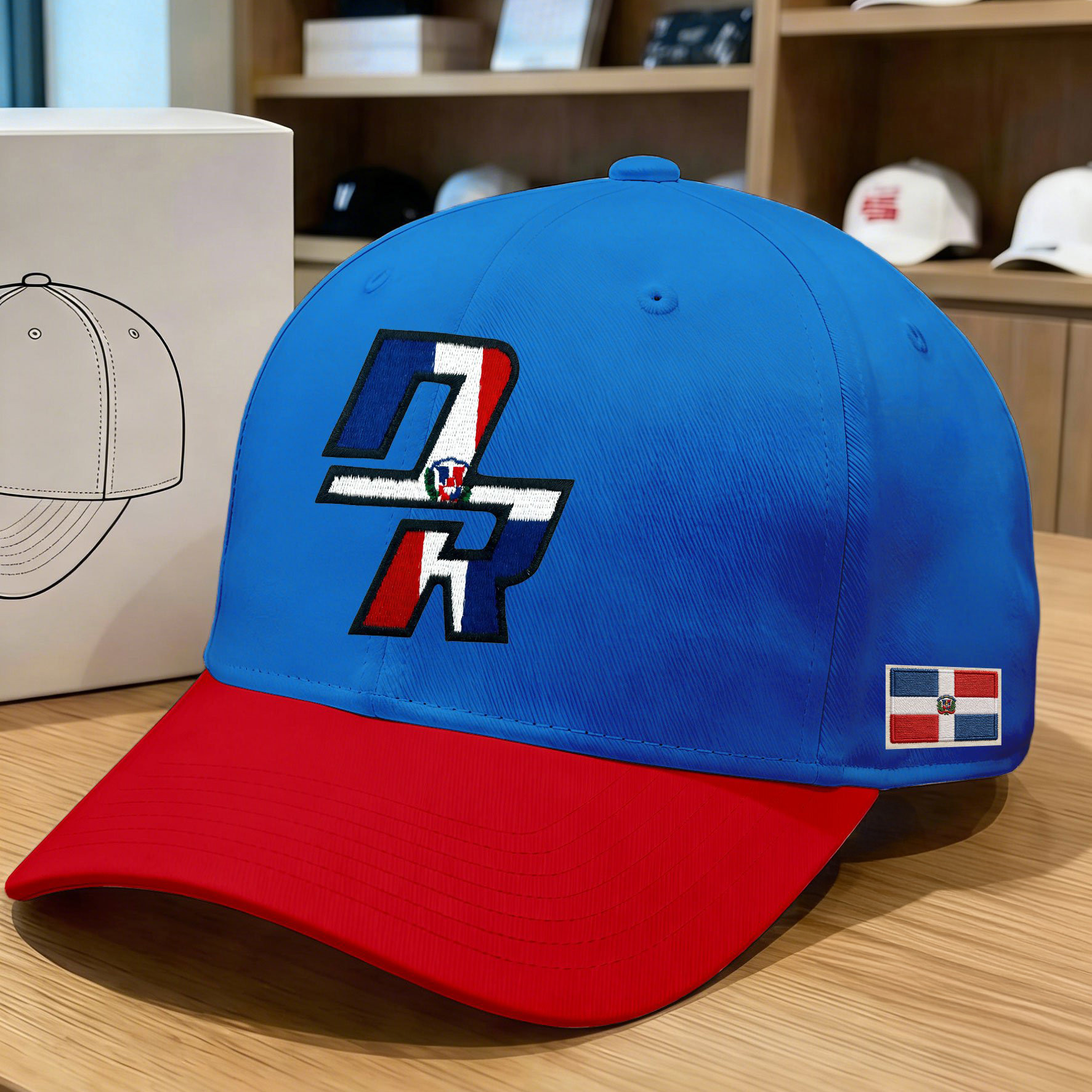 Dominican Republic World Baseball Classic Hat Dominican National Team Cap Best Fan Gear