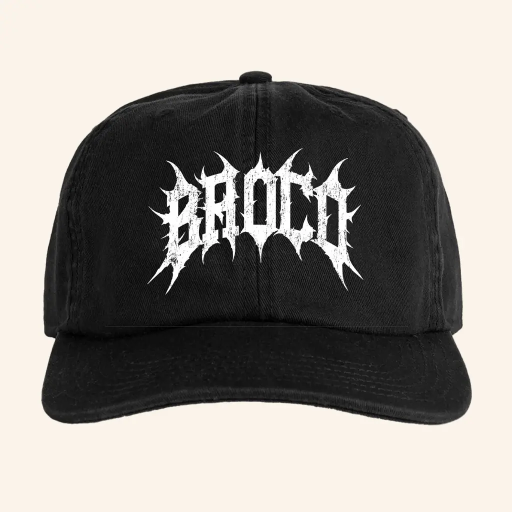 Don Broco Merch Metal Varsity Black Hat Gift Ideas For Rock Fans Don Broco Merch Metal Varsity Black Hat Gift Ideas For Rock Fans - Image 1