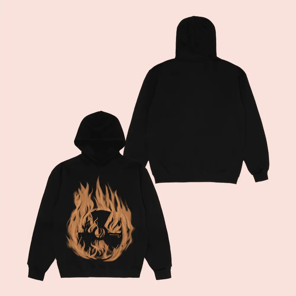 Don Toliver Merch Octane Flame Hoodie Octane Don Toliver Hooded Sweatshirt Fan Clothing