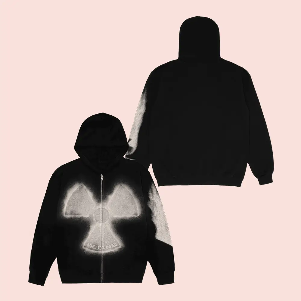 Don Toliver Merch Octane Nuclear Zip Hoodie Octane Don Toliver Apparel Gifts For Music Lovers