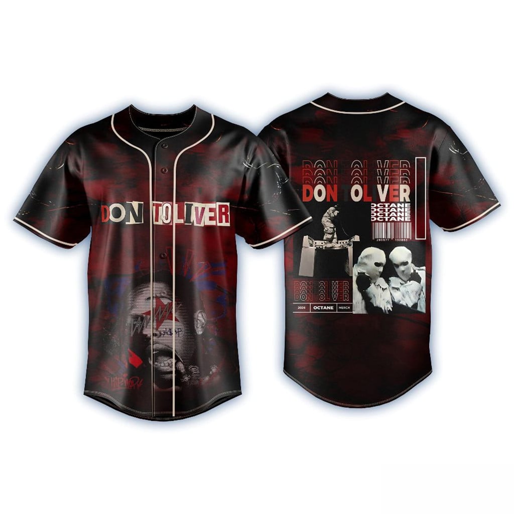 Don Toliver Octane Tour 2026 Jersey Don Toliver Merch Gifts For Rapper Fans