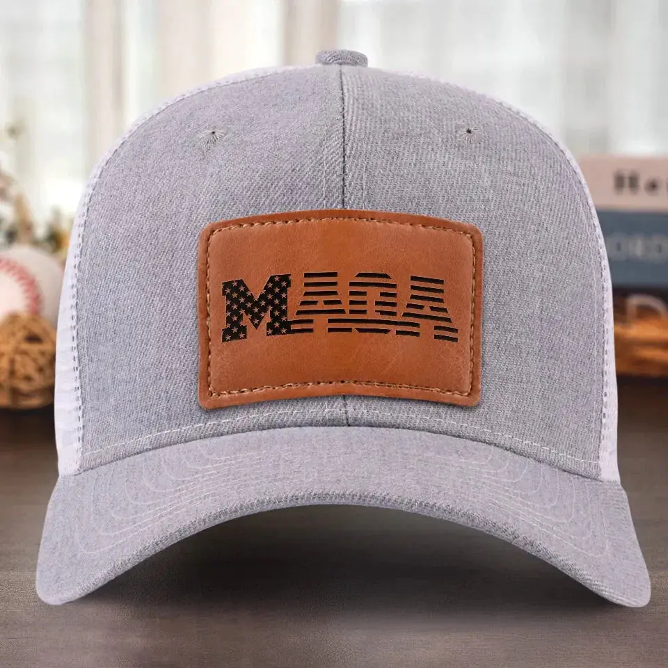 Donald Trump Dark MAGA Hat Make America Great Again Trump 45-47 Hat Gifts For Dad Donald Trump Dark MAGA Hat Make America Great Again Trump 45-47 Hat Gifts For Dad - Image 1