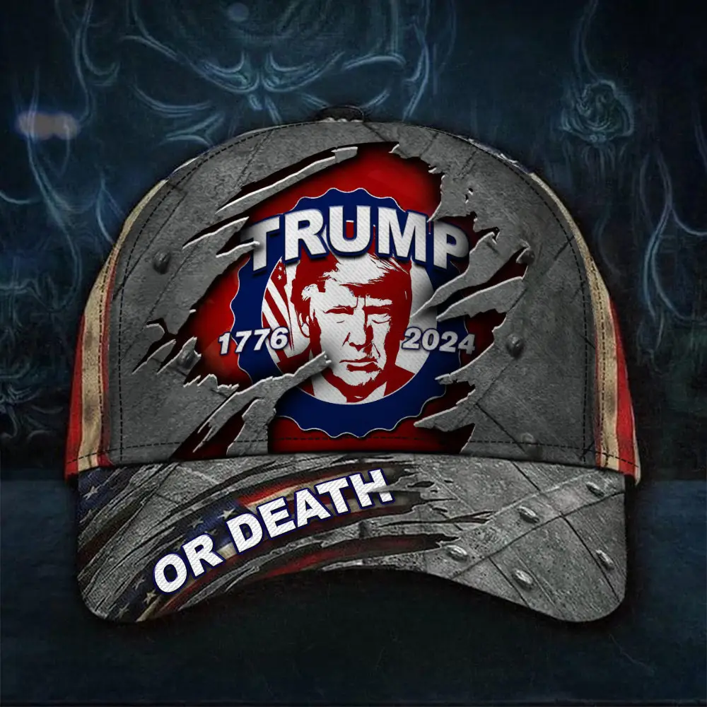 Donald Trump Mugshot Hat Trump Or Death Hat 1776 2014 Political Merchandise