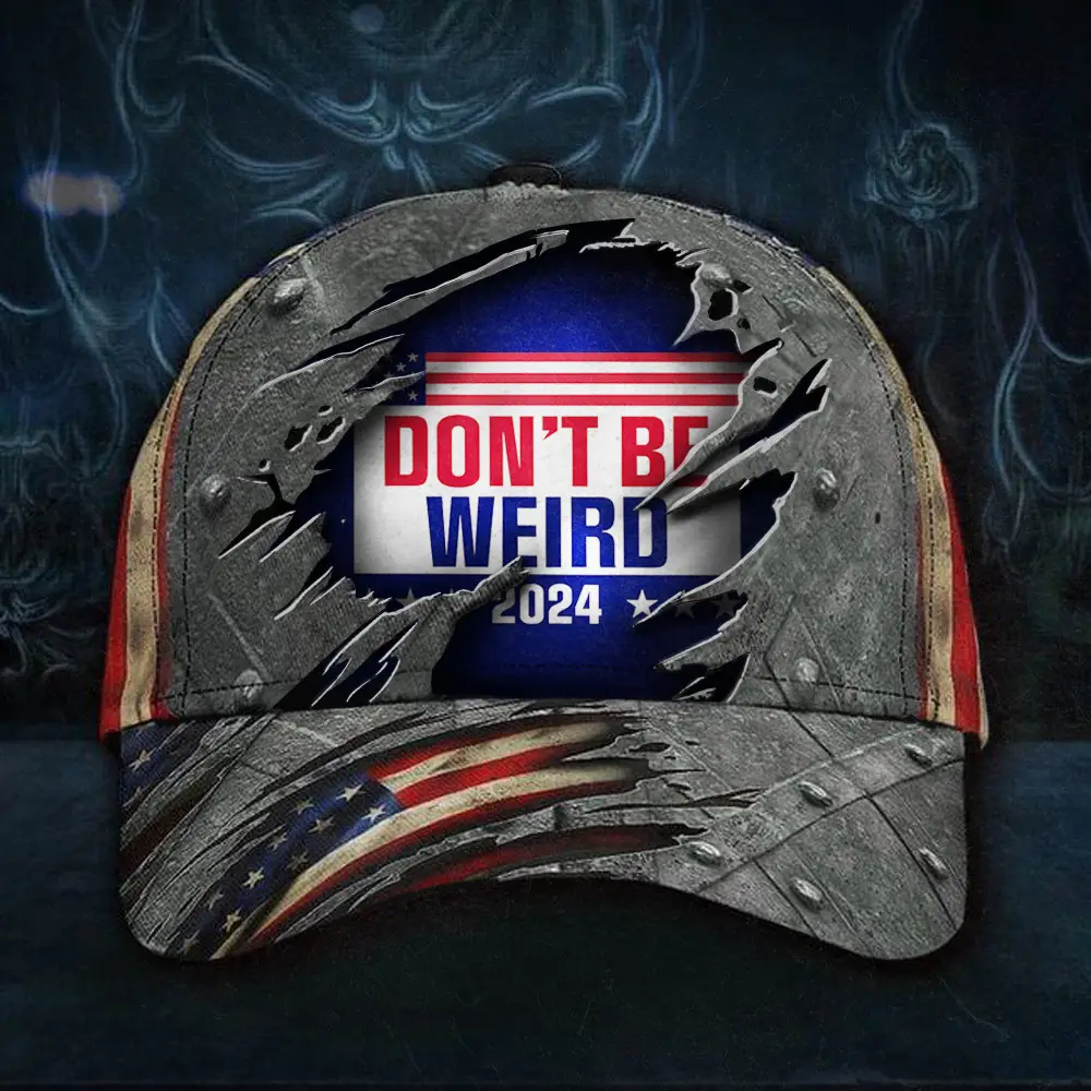 Don't Be Weird 2024 Harris Walz Hat Vote Harris Walz For President VP Old Vintage Hat