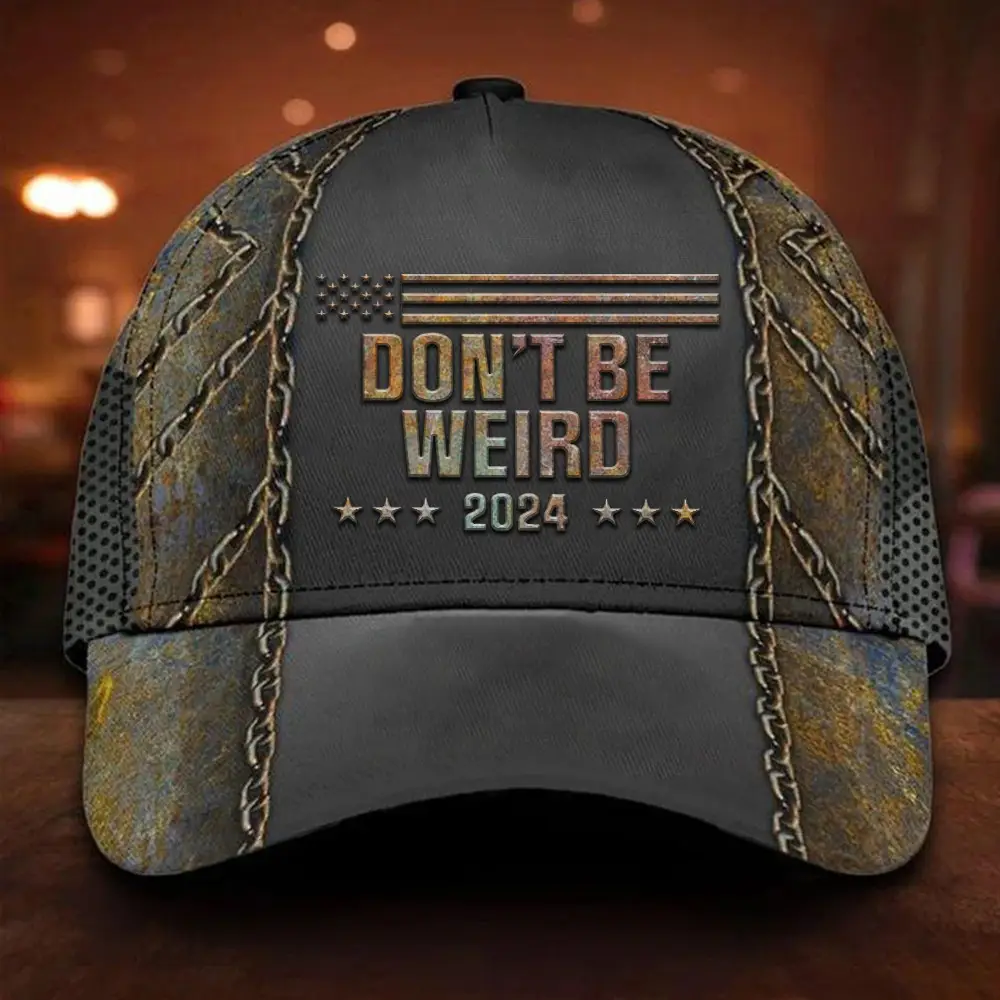Don't Be Weird 2024 Harris Walz Hat Vote Harris Walz For President VP Political Hat Don't Be Weird 2024 Harris Walz Hat Vote Harris Walz For President VP Political Hat - Image 1